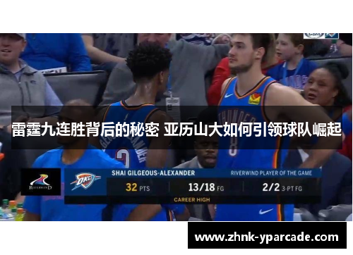 雷霆九连胜背后的秘密 亚历山大如何引领球队崛起