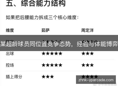 某超龄球员同位置竞争态势,经验与体能博弈 某超龄球员同位置竞争态势,经验与体能博弈